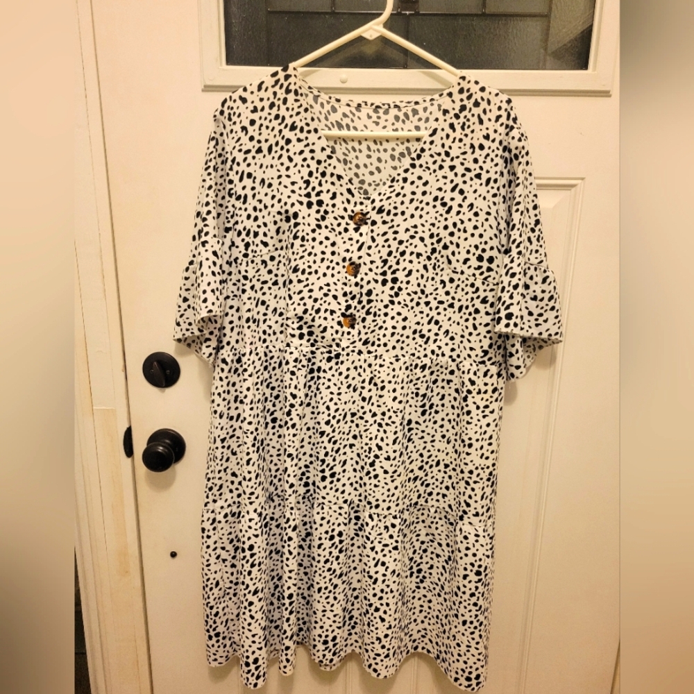 XXL Animal Print Dress